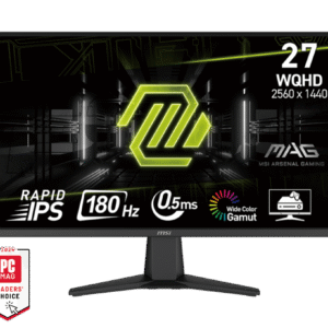 MSI MAG 275QF 2K 180Hz WQHD IPS 0.5ms Adaptive-Sync Gaming Monitor