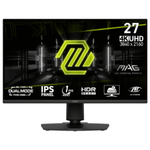 MSI MAG 275UPD E14 27” UHD Dual Mode (4K 144Hz or FHD 288Hz) Gaming Monitor