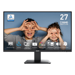 MSI PRO MP273U 27″ UHD 4K 60Hz IPS, HDR Ready Business Monitor