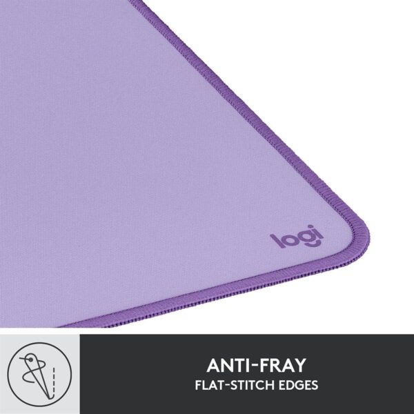 Logitech Desk Mat Studio Series Extended Mouse Pad with Spill-resistant Durable Design Lavender - Image 7