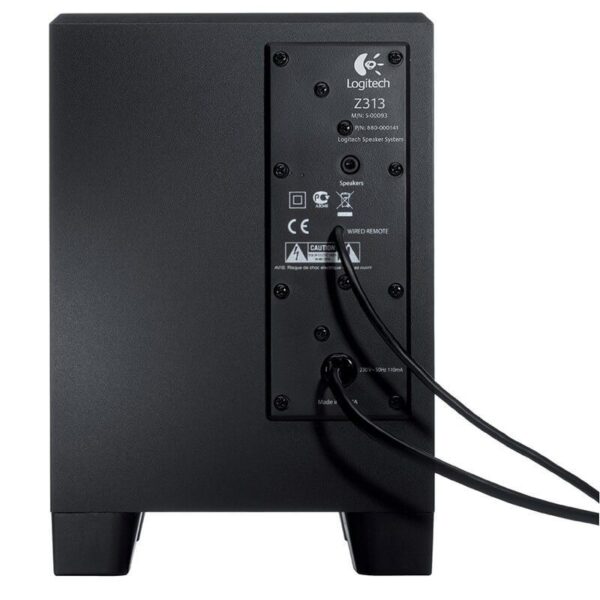 Logitech Z313 2.1 Speaker System with Subwoofer - Image 3