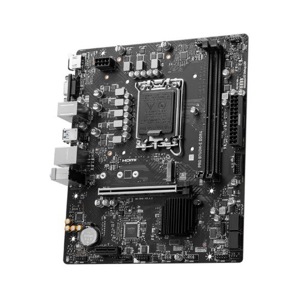 MSI PRO B760M-E DDR5 Micro-ATX LGA 1700 Motherboard - Image 3
